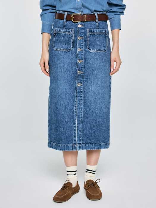 Dámska džínsová sukňa GAIA 627